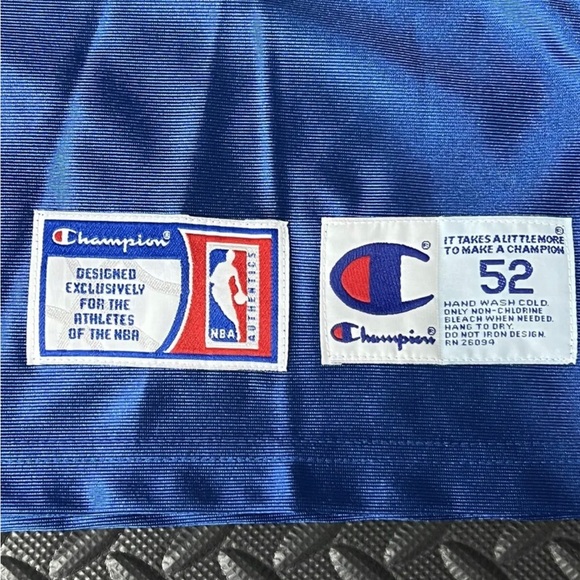 Rare Champion Authentic Allen Iverson Philadelphia 76ers Sixers JERSEY 52 NWT - Picture 2 of 8